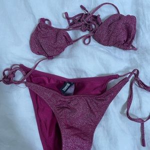 TRIANGL NWOT SPARKLE BIKINI